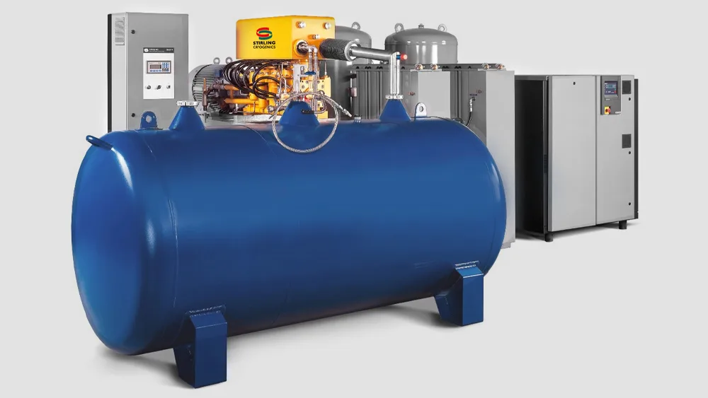 Anlagen zur Erzeugung von flüssigem Stickstoff