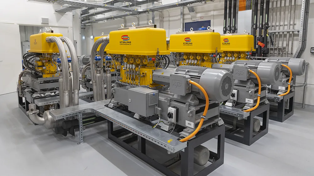 Flüssigwasserstoff-Anlagen