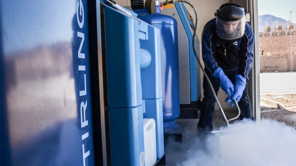 Atacama Large Millimeter Array, Chile; telescope; detector cooling; telescope; detector cooling; infrared sensor cooling; LN2;