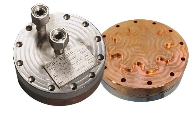 Heat exchangers for cryocoolers, closed loop Helium Gas Cooling System