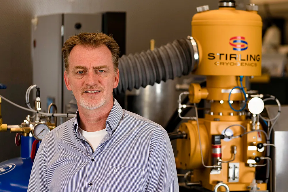 Managing Director, Stirling Cryogenics, bioLNG, liquefaction, biogas, biomethane, LBM, LBG